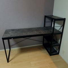 ニトリ　シンプルモダン デスク&シェルフ
の画像