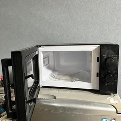 ニトリ西日本専用(60Hz)電子レンジ(BK) 8971555の画像