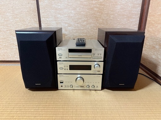 【GO-1516】Technics ミニコンポ SU-A70 SB-M300