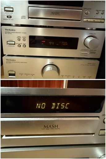 【GO-1516】Technics ミニコンポ SU-A70 SB-M300