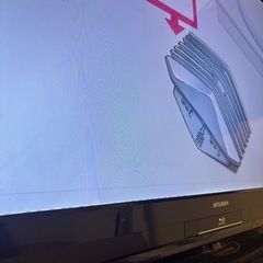 【決まりました】三菱REAL 2番組同時録画HDD付き　Blu-ray視聴可の画像