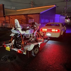 バイクトレーラーの画像