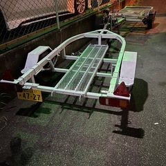バイクトレーラーの画像