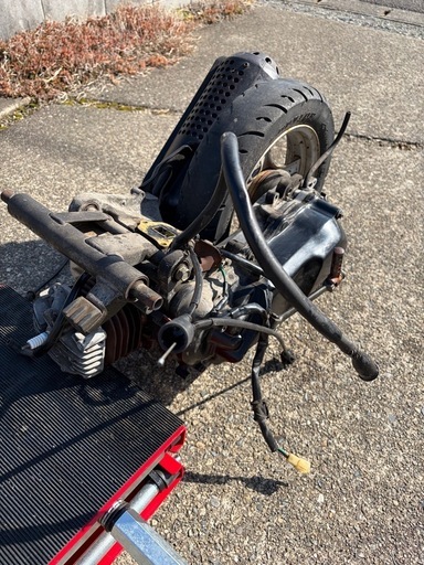 ①HONDA DIO AF34 エンジン