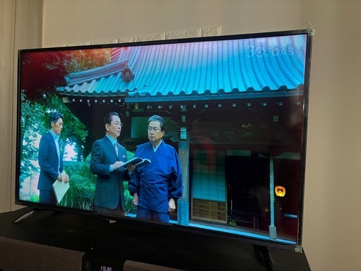 引越しの為3/19迄　テレビ50型