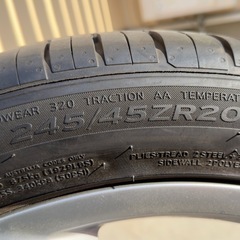 アウディA6オールロード純正20インチホイール&タイヤの画像