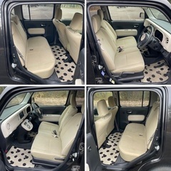 ベテラン国家資格整備による100km走行テスト・点検整備済み【車検ほぼ2年付き！すぐ乗れる】ミラココア ココアプラスX ブラック／ルーフレールの画像