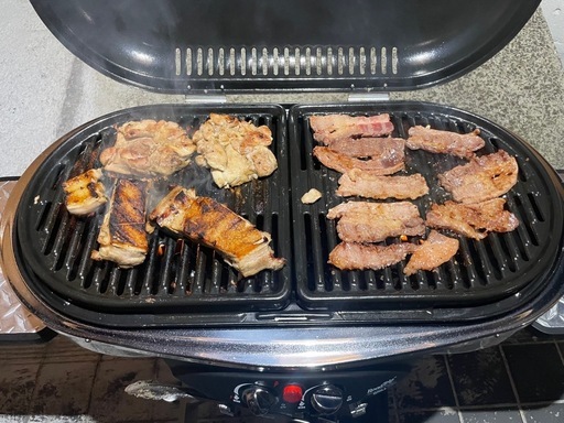 人気！✴︎コールマンのBBQグリル