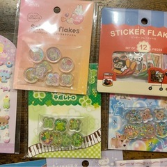 100均　シールセットの画像