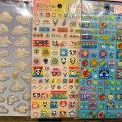 100均　シールセットの画像