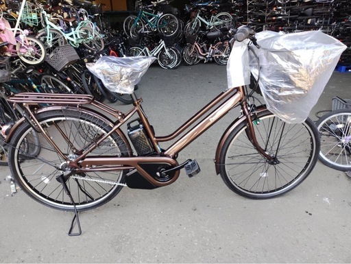 試乗?新車みたいな⭐️中古電動ママチャリ　 ヤマハPASウィズナチュラ　 パナソニックビビ　 ブリヂストンフロンティアアシスタ