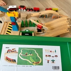BRIO デラックスセット　坂道パーツのおまけ付きの画像