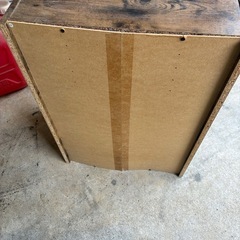 木目ラックの画像