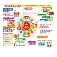 アンパンマン たっちしてタッチ！テーブル の画像