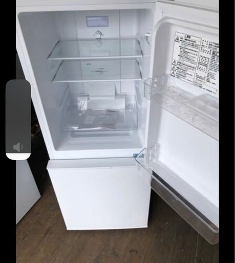 配送設置無料✨no590? 2021年　ヤマダ電機 2ドア冷蔵庫 (156L・右開き) ホワイト YRZF15G1