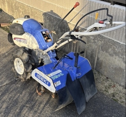 イセキ 管理機 耕運機 KCR650 中古 畑 家庭菜園