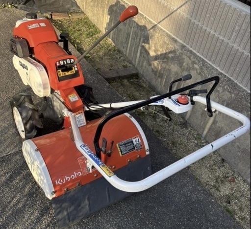クボタ 管理機 耕運機 TR600 中古 畑 家庭菜園