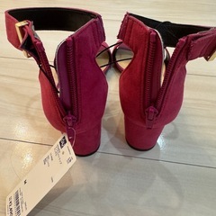 サンダル　ヒールの画像