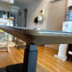 ニトリ　幅135×奥行80昇降テーブル(LC-004 135 MBR)の画像