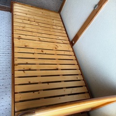 シングルベッド フレーム 2台セットの画像