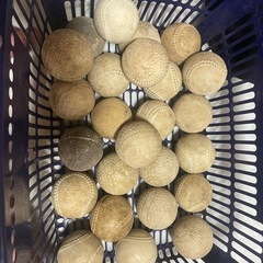 軟式野球ボール  M球11個 練習球約20球の画像