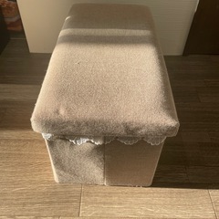 【取引中】折りたたみベンチスツールの画像