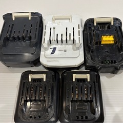 マキタリチウムイオンバッテリー5個の画像