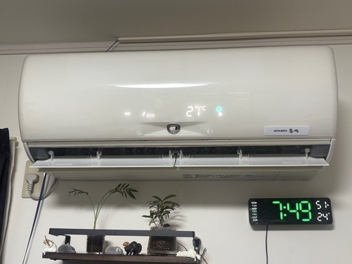 霧ヶ峰のエアコンです