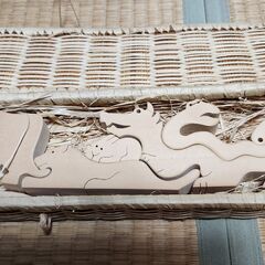 木のおもちゃ十二支の画像