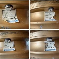 【GO-1577】スズキ マイティーボーイ ホイール 4個セットの画像