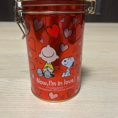 スヌーピー　缶の画像
