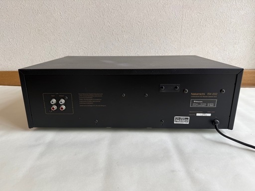 【GO-1593】Nakamichi ナカミチ カセットデッキ RX-202