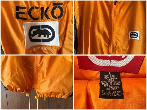 【GO-1704】ECKO ナイロン セットアップ Lサイズ