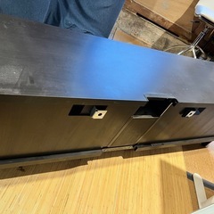 テレビ台　黒の画像