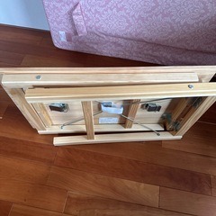 無印　折りたたみデスク　テーブルの画像