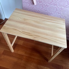 無印　折りたたみデスク　テーブルの画像