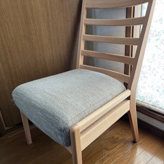 ダイニングテーブルと椅子3脚
の画像