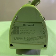 National　カセット式スチームアイロン　NI-S7860Rの画像