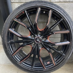 【LEONIS LV 】19インチ ホイール 19 7.5J +53 ヴォクシー　114.3 5穴の画像