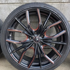 【LEONIS LV 】19インチ ホイール 19 7.5J +53 ヴォクシー　114.3 5穴の画像