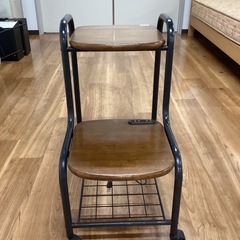 コンセント付きキッチンワゴン【町田市再生家具】253738の画像