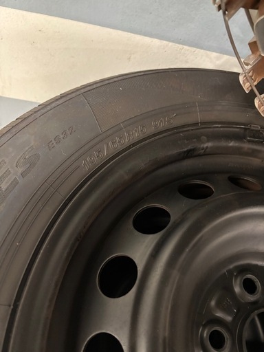 195/65/R15タイヤホイールセット4本