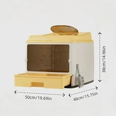 【決定しました
】猫トイレ、大容量、猫の画像