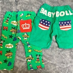 取引中🙅🏻‍♀️【80cm】BABYDOLLズボンの画像