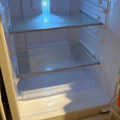 一人暮らしにぴったりサイズ！冷蔵庫の画像