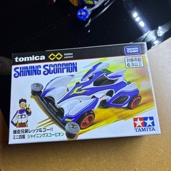 トミカとミニ四駆塗装済みの画像