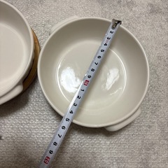 グラタン皿 木製プレート付きの画像