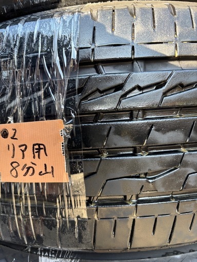2 中古ブリヂストン　アレンザンLX100 235/55R18 サマータイヤ4本セット