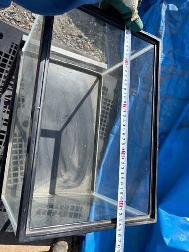 蓋付き45センチ規格ガラス製水槽 GEX 水槽台 のセット