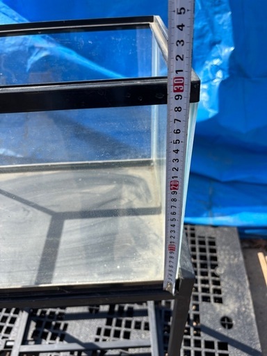 蓋付き45センチ規格ガラス製水槽 GEX 水槽台 のセット